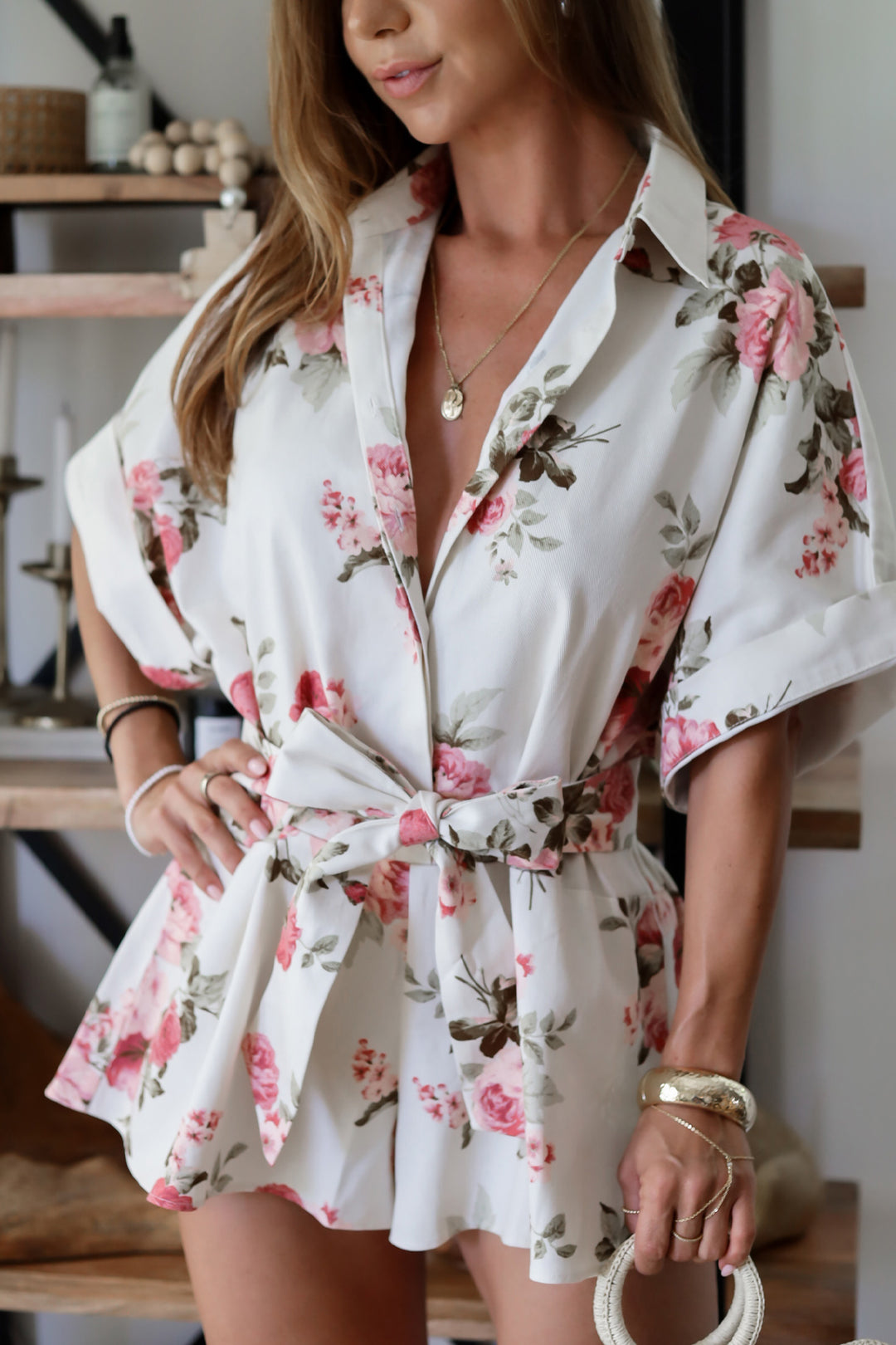 Floral Dreams Romper