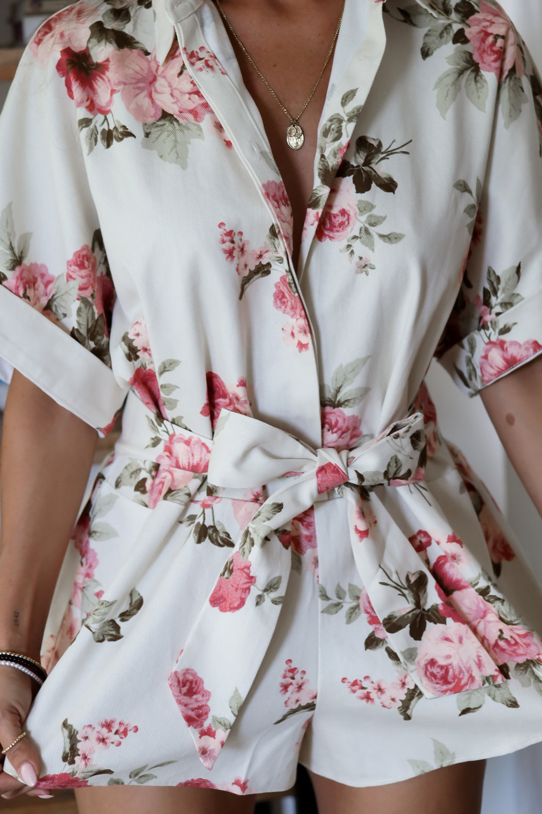Floral Dreams Romper