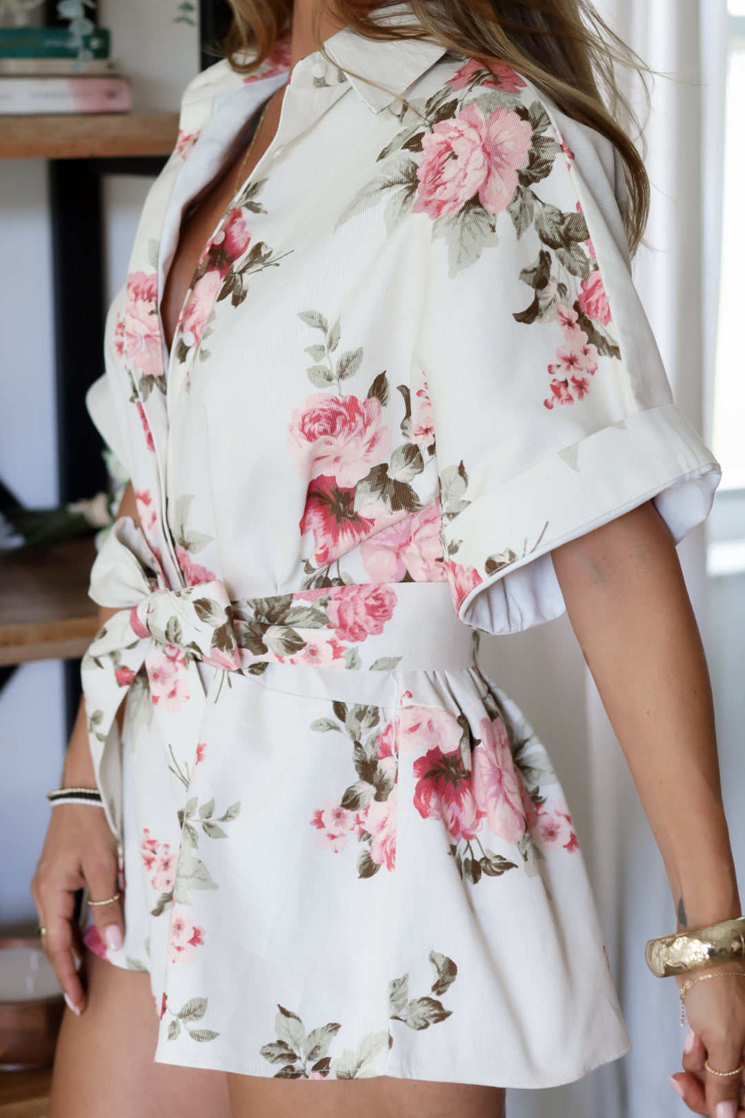 Floral Dreams Romper