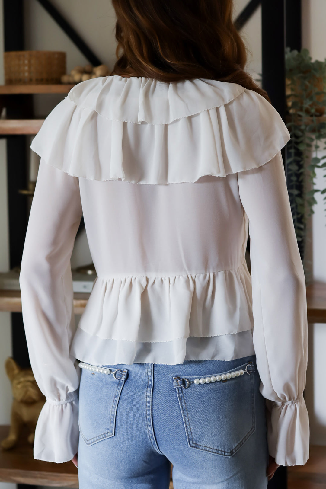 Jolie Ruffle Blouse- 3 Colors