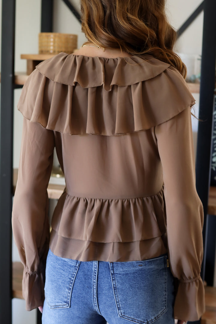 Jolie Ruffle Blouse- 3 Colors