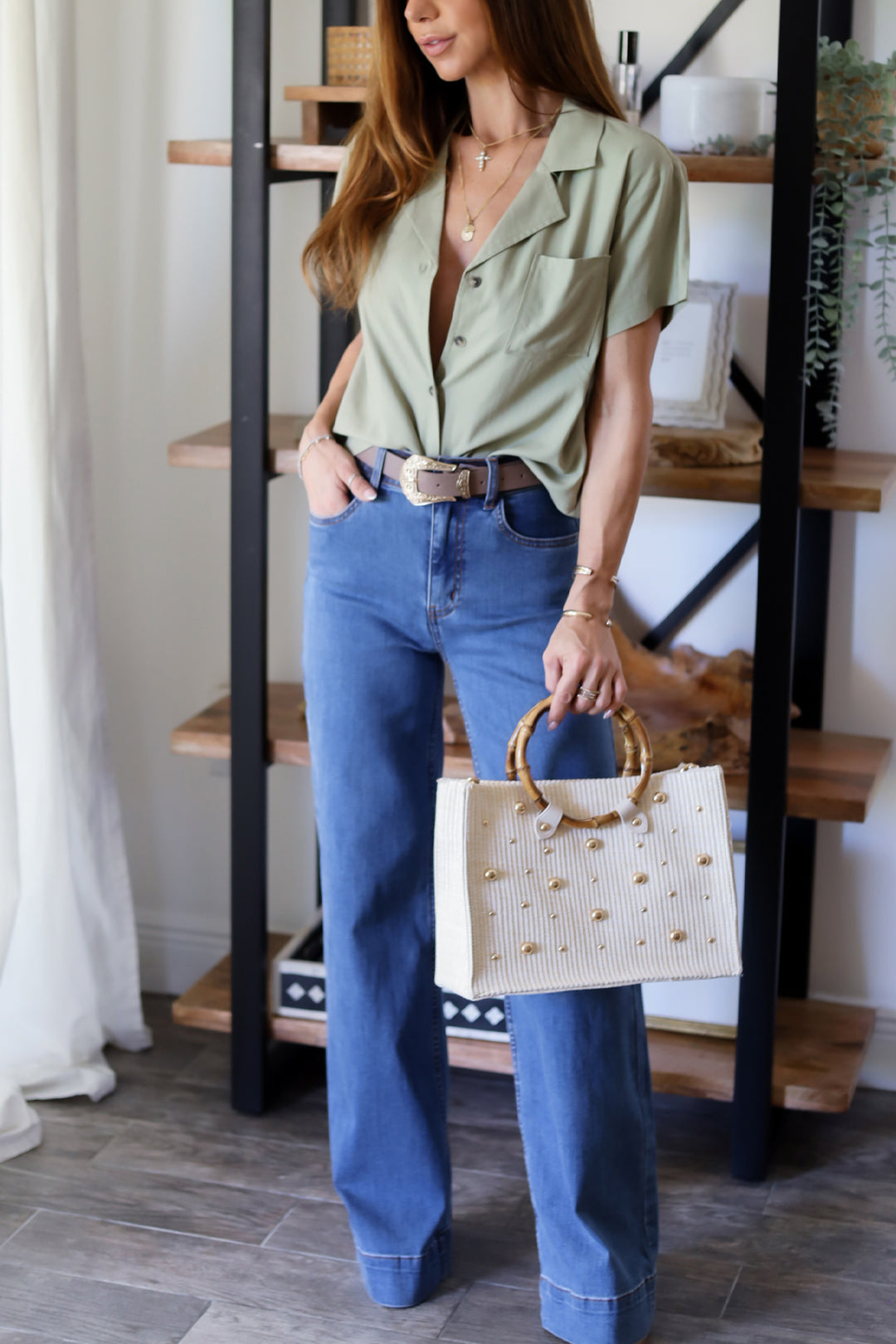 Savannah Button Up Blouse