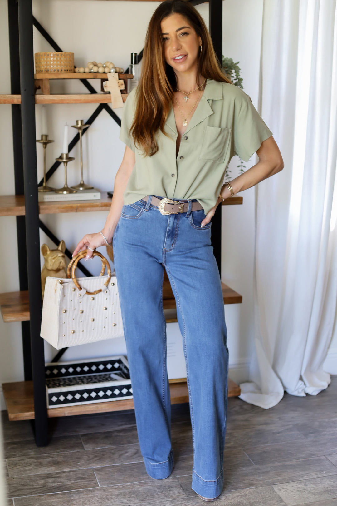 Savannah Button Up Blouse