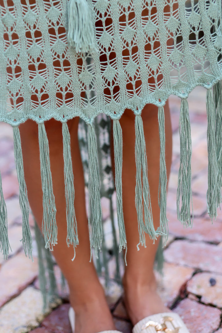 Serena Crochet Cover up