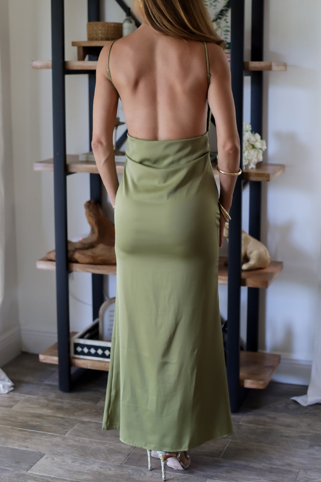 Ella Satin Dress
