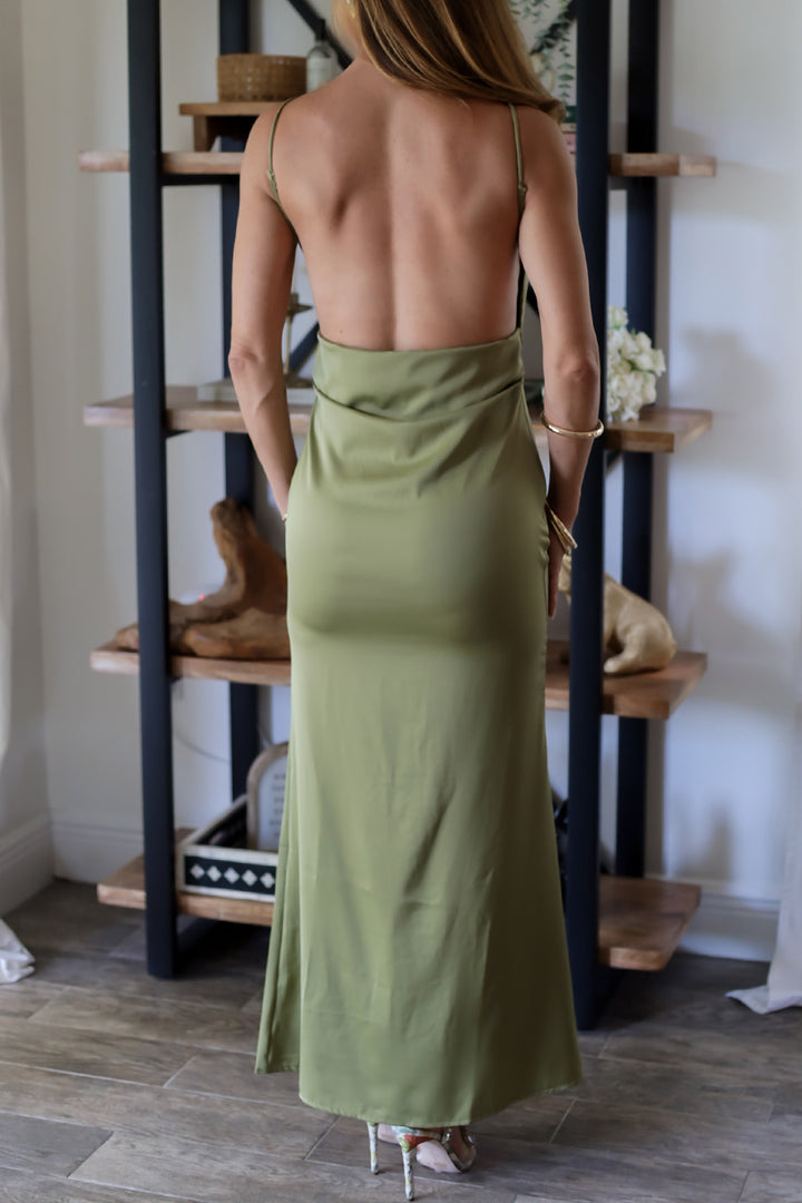 Ella Satin Dress
