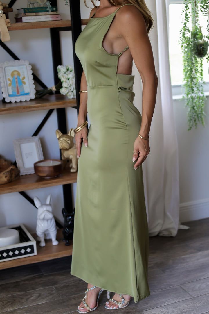 Ella Satin Dress