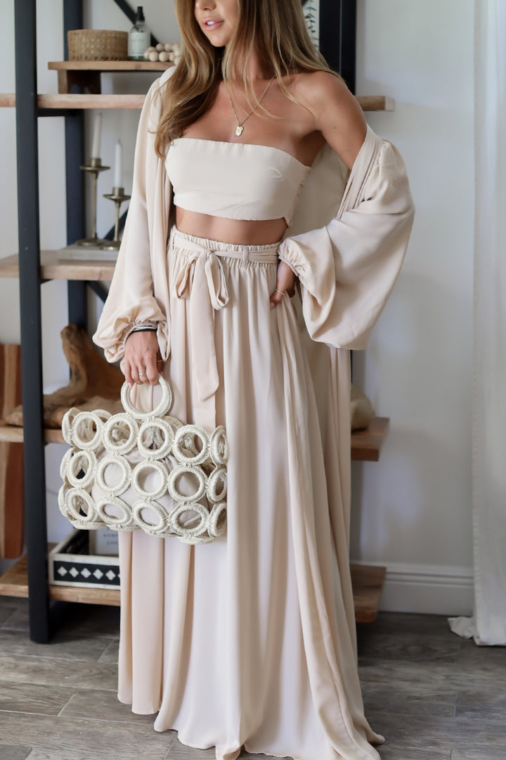 Isla 3pc Maxi skirt Set - 2 colors
