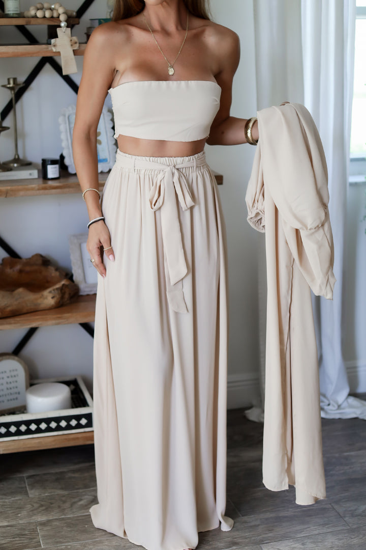 Isla 3pc Maxi skirt Set - 2 colors