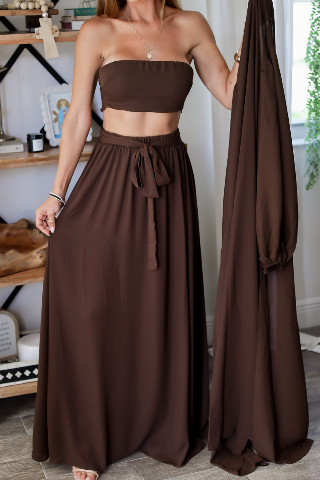 Isla 3pc Maxi skirt Set - 2 colors