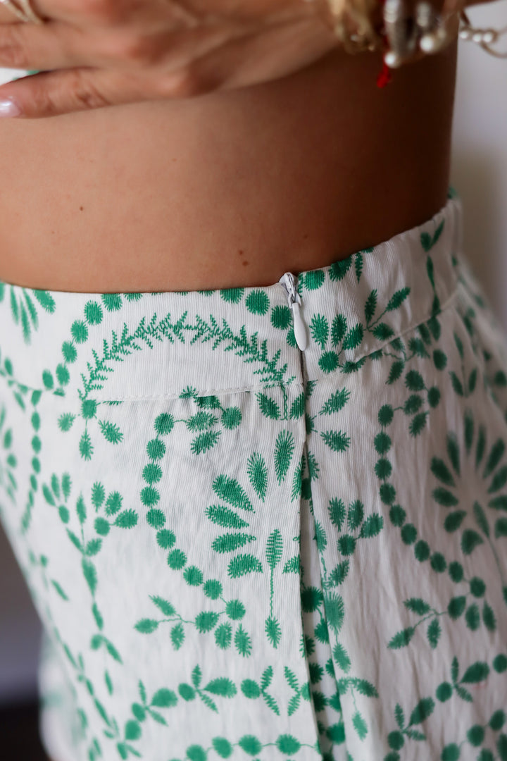 Marina Embroidered Short Set-2 Colors