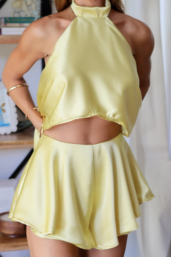 Satin Shores Set - Yellow