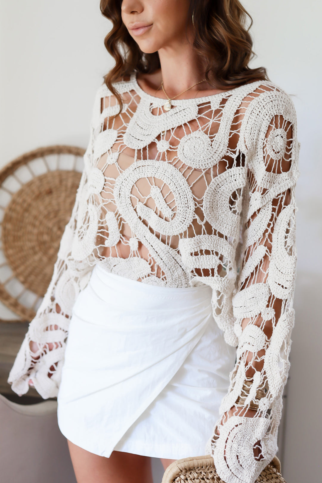 Sierra Crochet Blouse