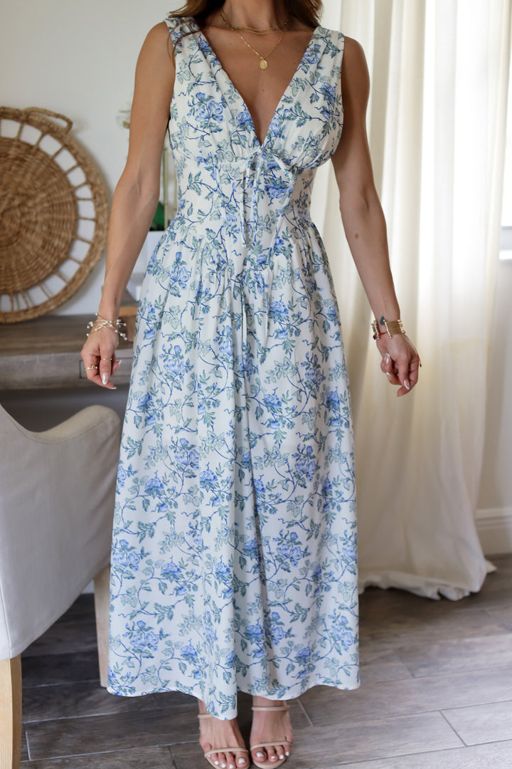 Jasmine Corset Midi Dress