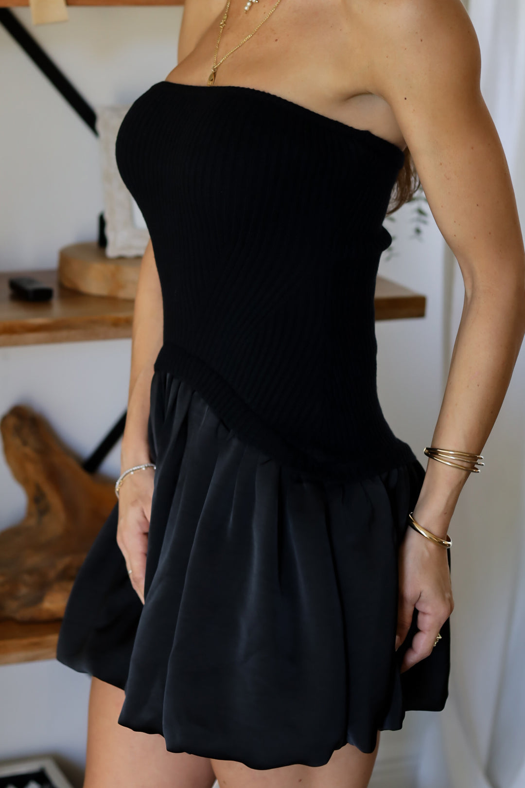 Kim Strapless Mini Dress