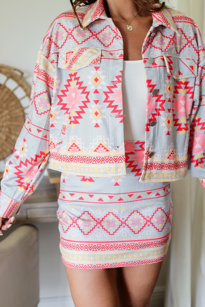 Elodie Aztec Jacket