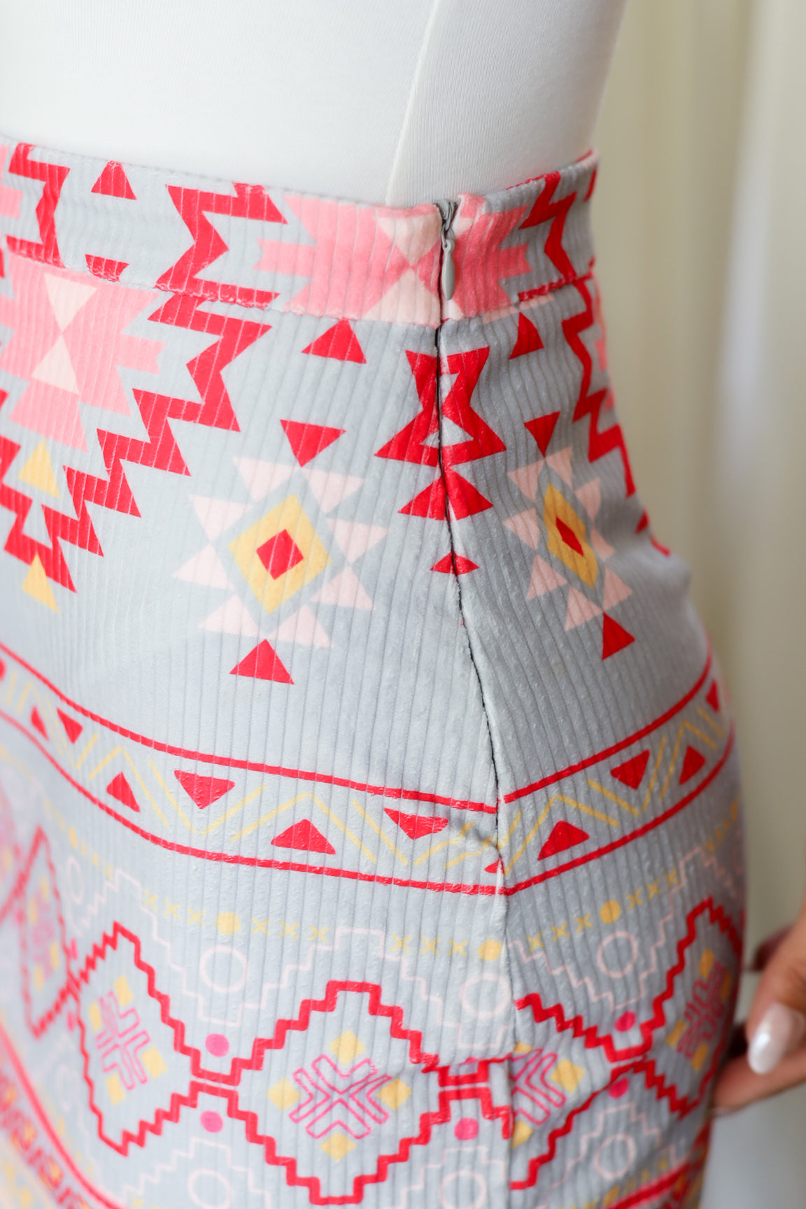 Sylvie Aztec Skirt – OHM BOUTIQUE