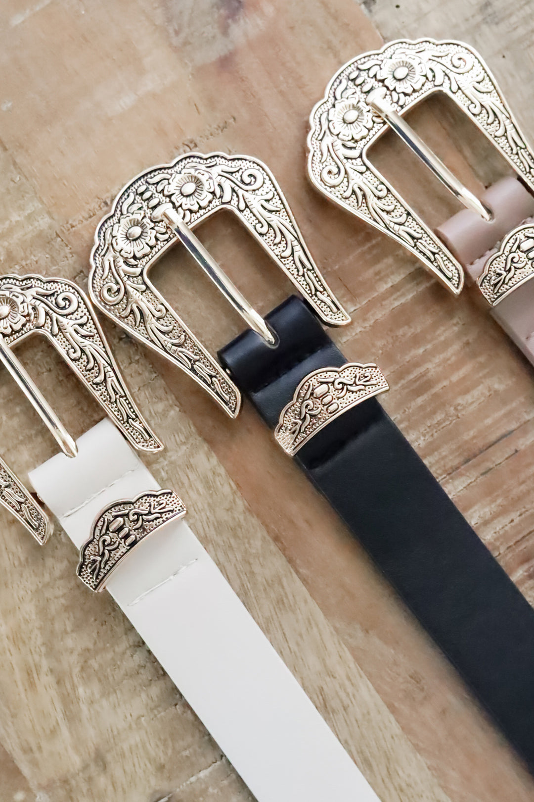 Dakota Western Buckle Belt- 4 Colors