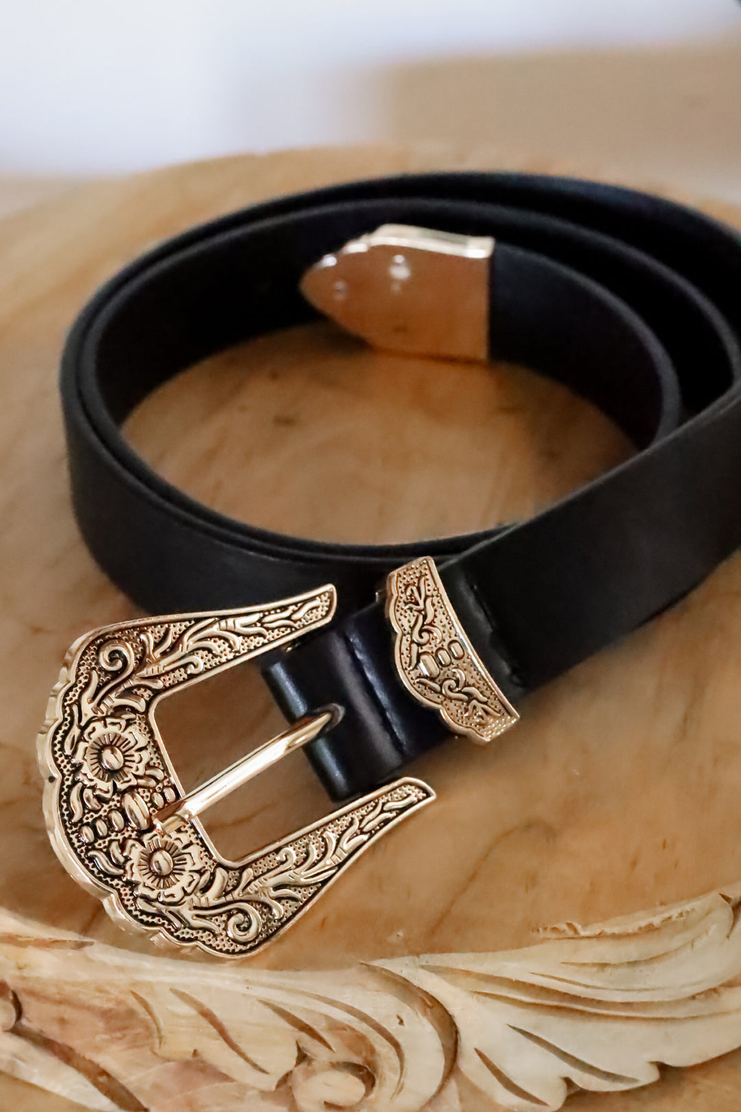 Dakota Western Buckle Belt- 4 Colors