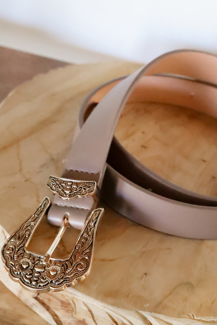 Dakota Western Buckle Belt- 4 Colors