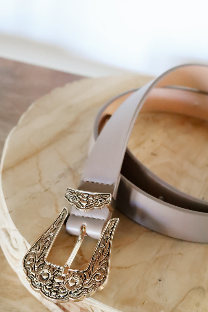 Dakota Western Buckle Belt- 4 Colors