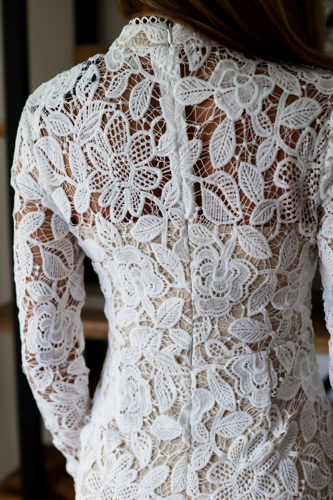 Florence Lace Midi Dress