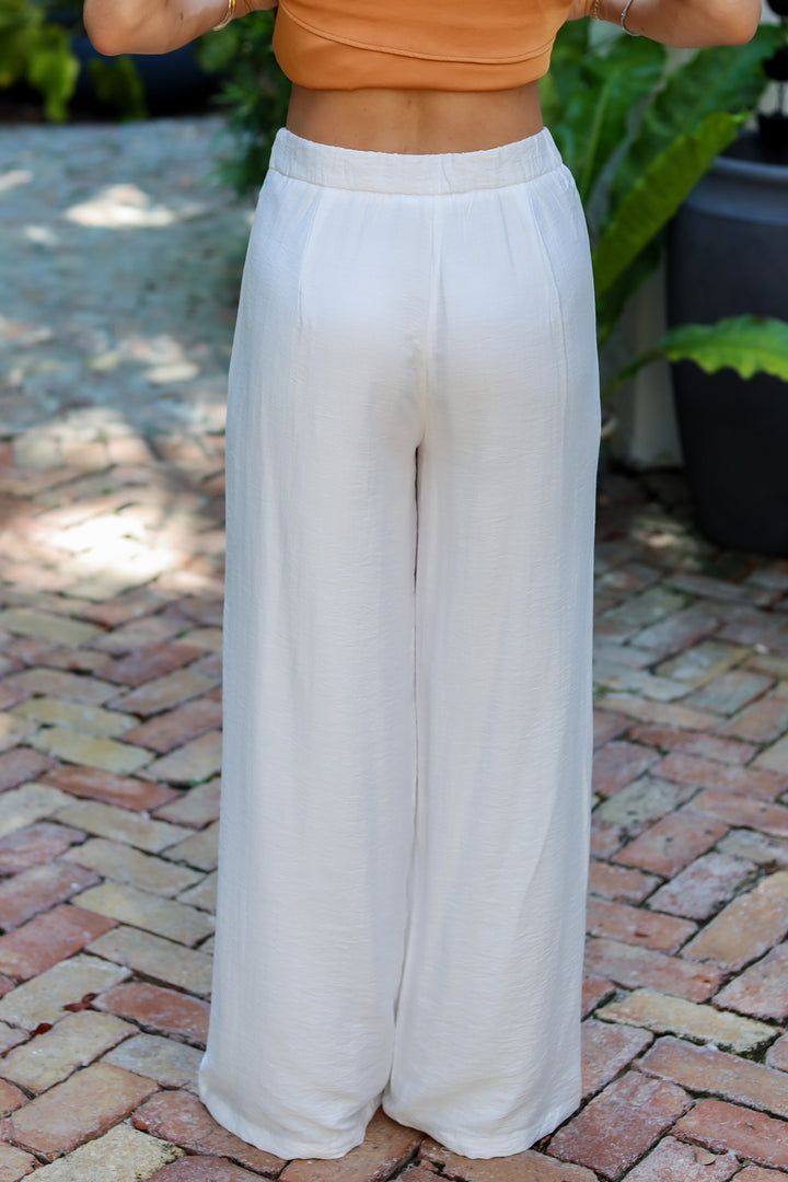 Scarlette Lace Trim Pants-2 Colors