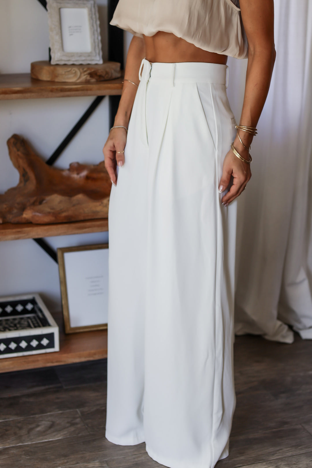 Audrey Pleated Trousers- 2 Colors