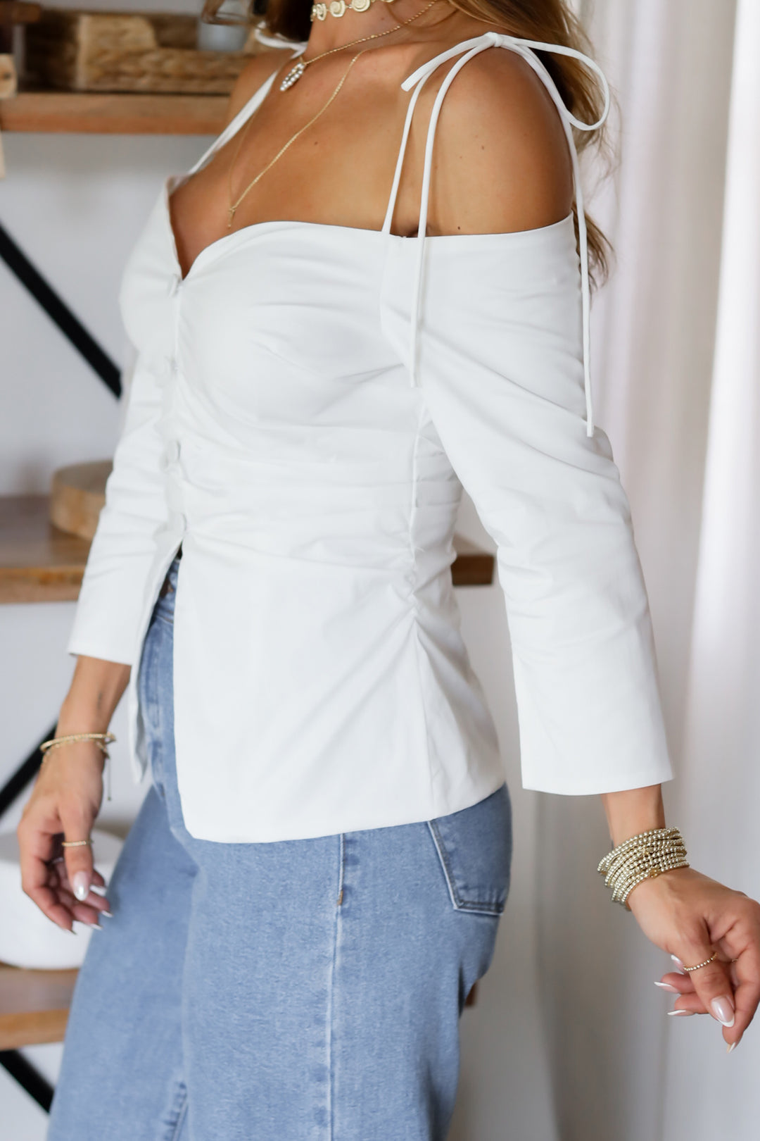 Delilah Sweetheart Top - 2 Colors