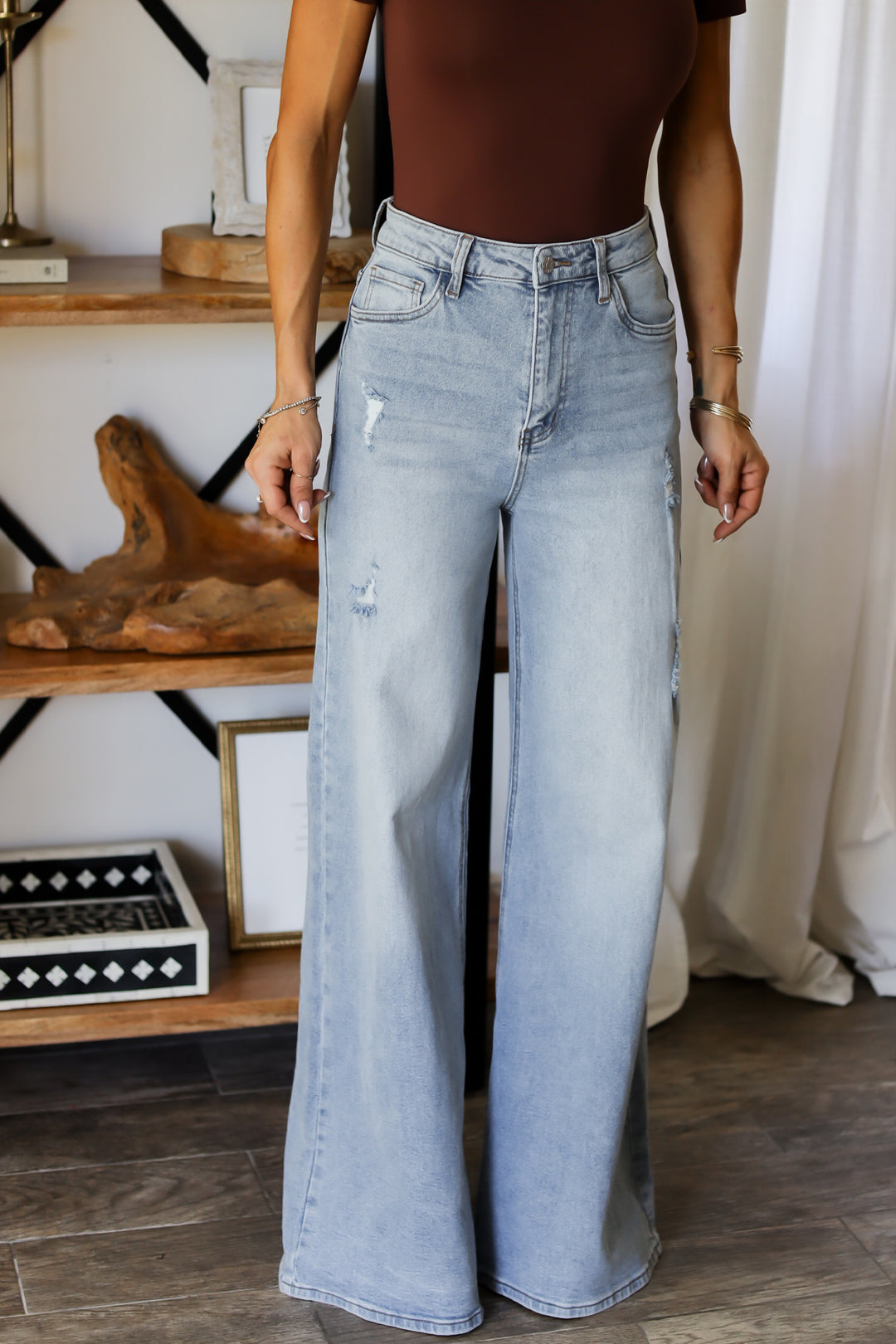 Frankie Wide Leg Jeans