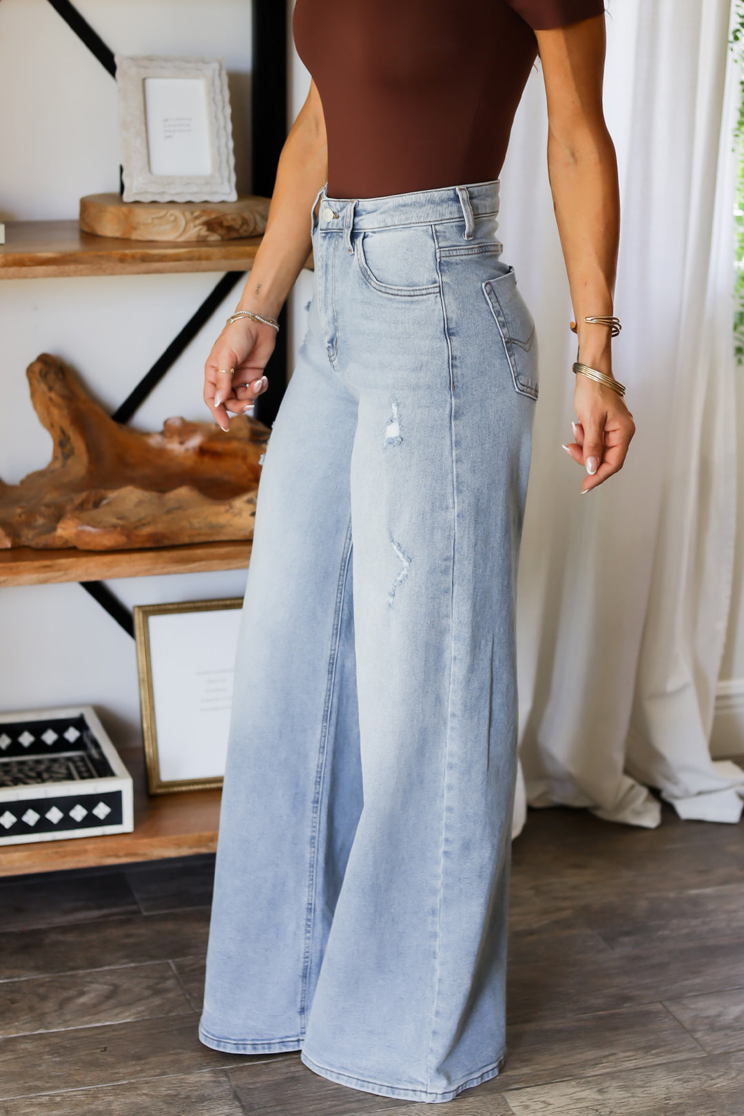 Frankie Wide Leg Jeans
