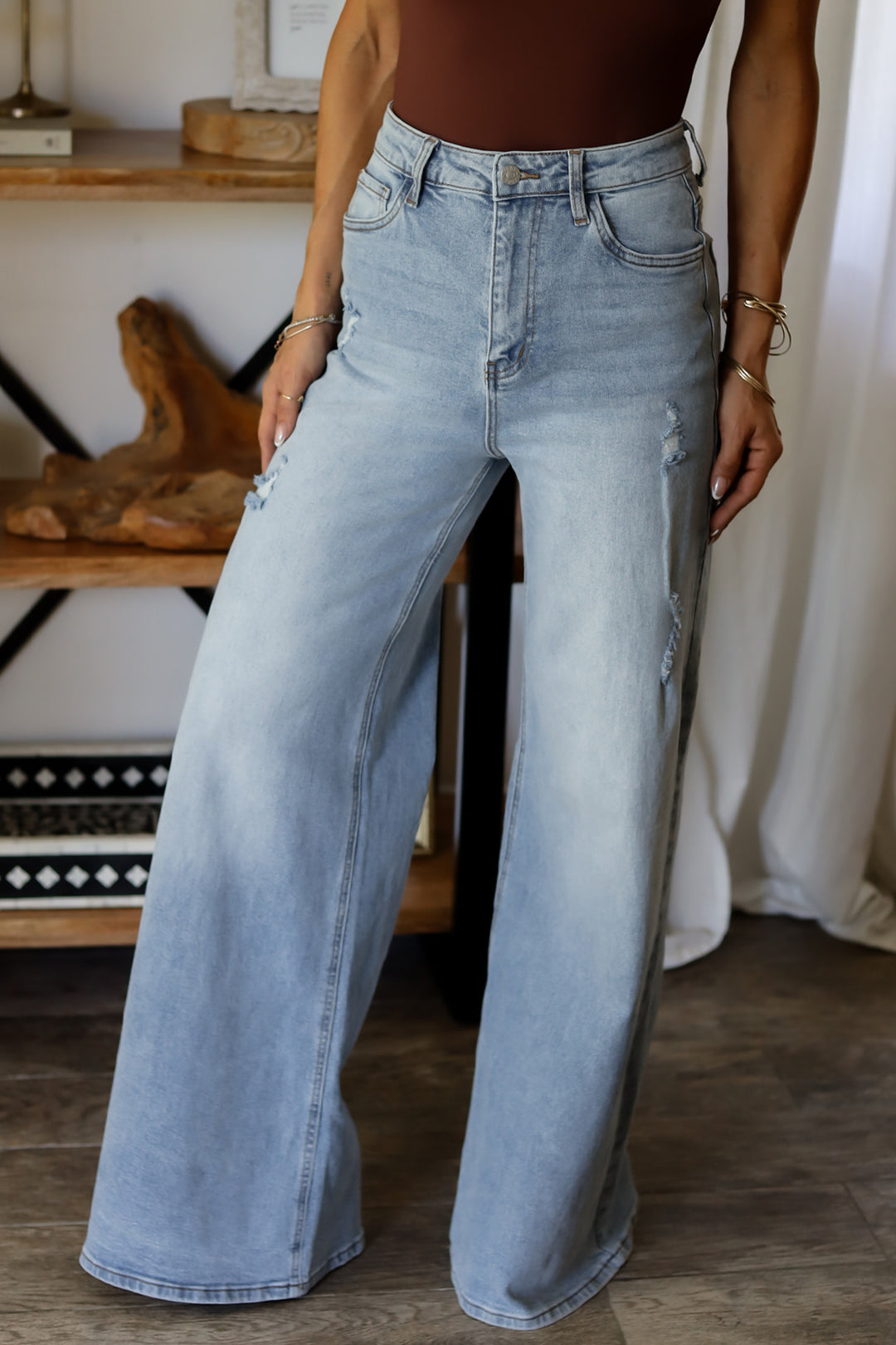 Frankie Wide Leg Jeans