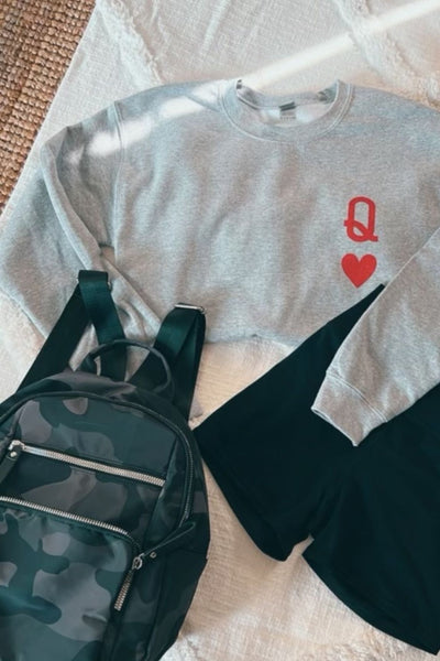 Queen Of Hearts Sweatshirt
