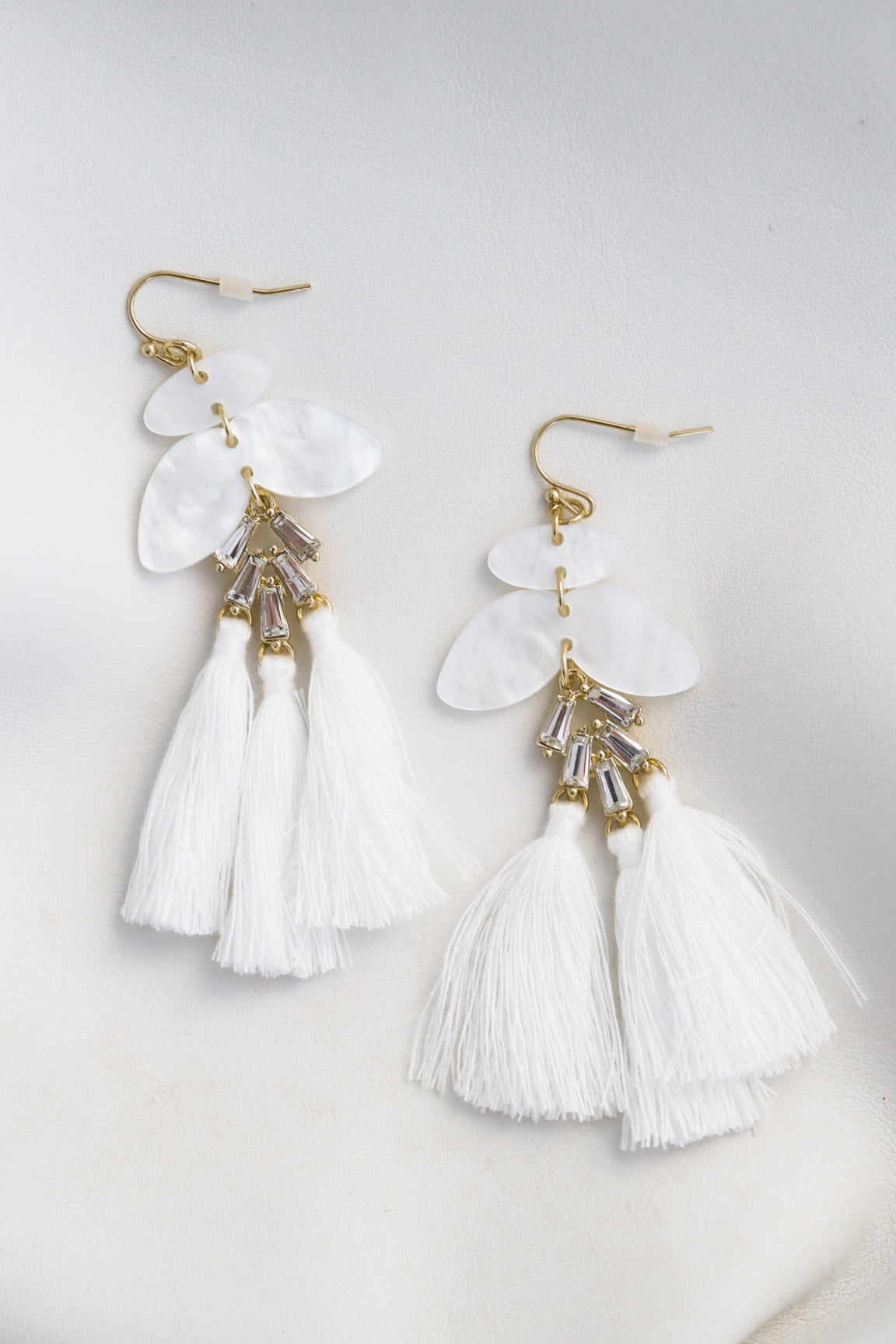 Fan Shape Threads Tassel Design Dangle Earrings Bohemian - Temu