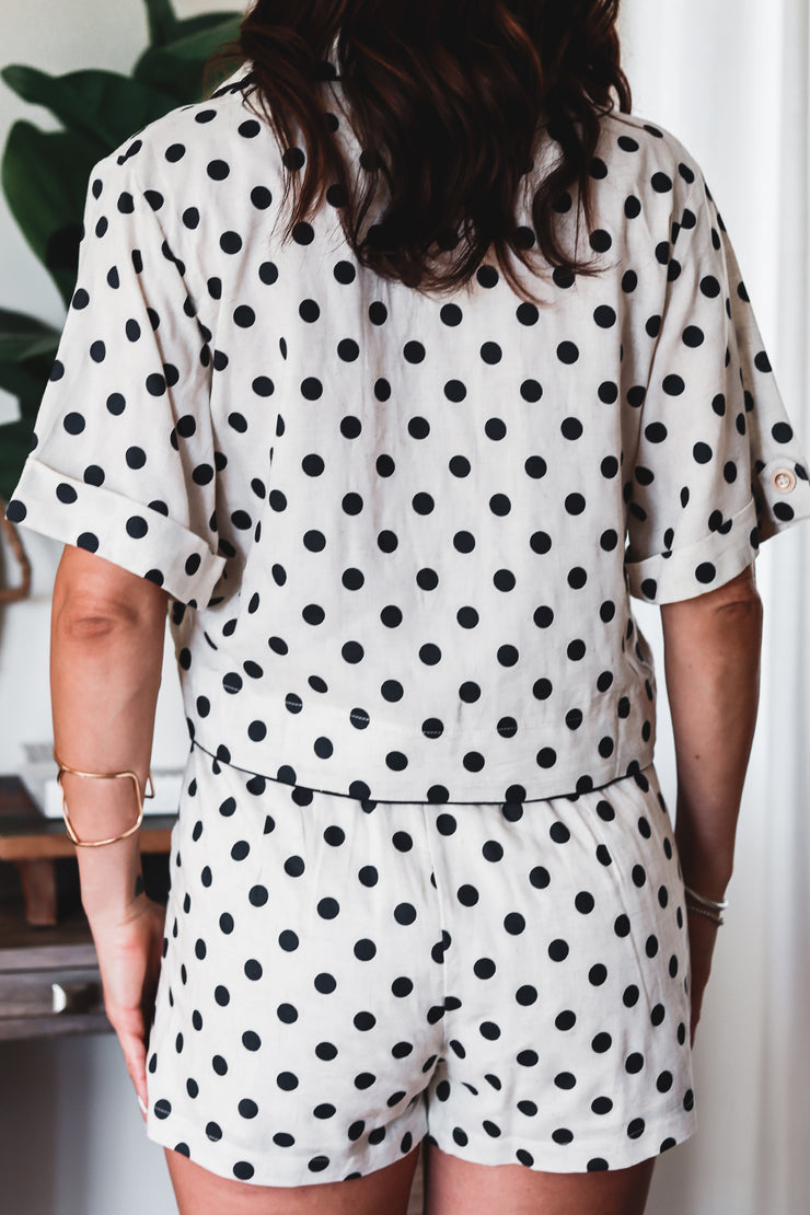 Brielle Polka Dot Set