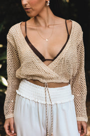 The Addy Crochet Crop Top