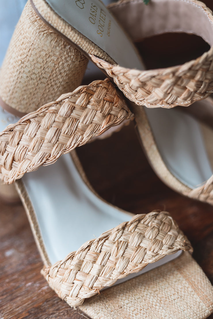 The Kayla Woven Heels