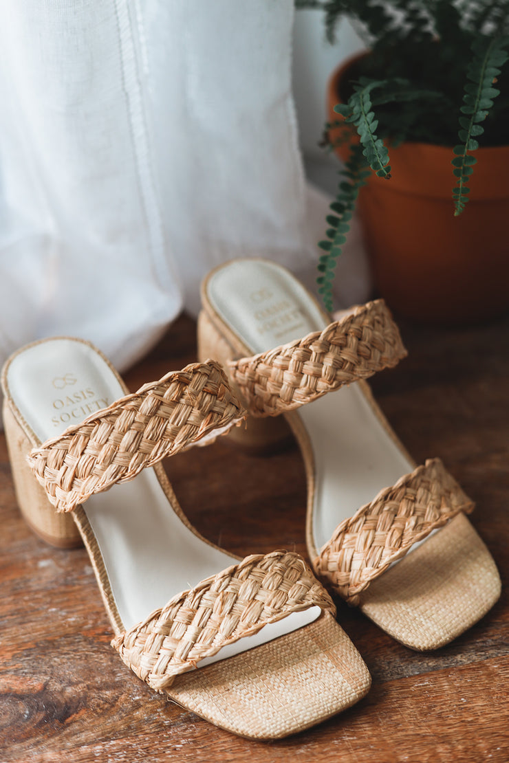 The Kayla Woven Heels