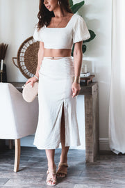 The Bridget Midi Skirt Set