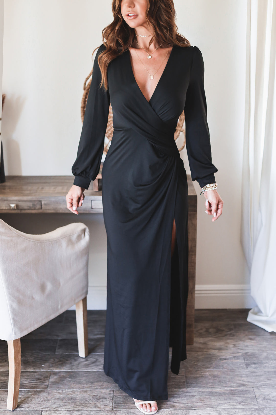 El vestido maxi veneciano