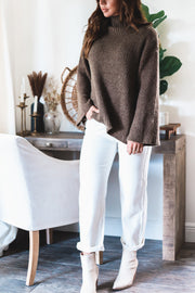 The Charlotte Oversized Turtleneck Sweater-FINAL SALE