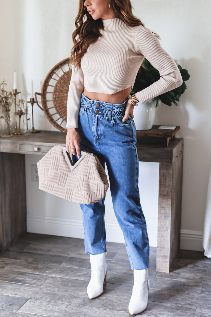 The Cece Paperbag Jeans