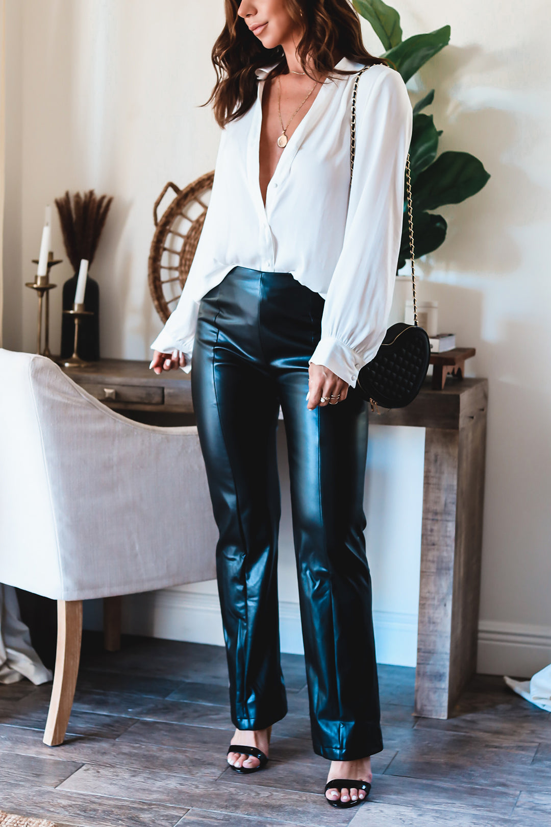 The Jamie Faux Leather Pants