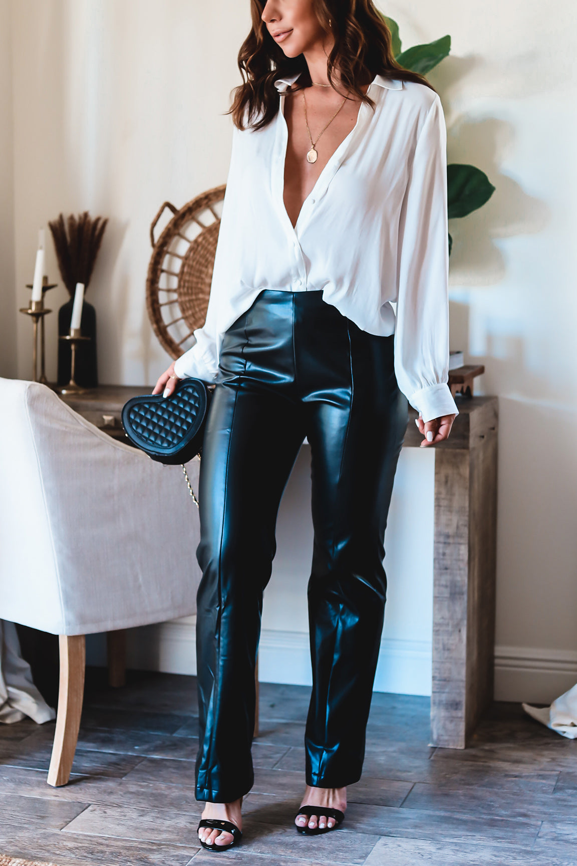 The Jamie Faux Leather Pants