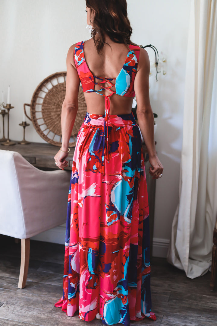 El vestido largo Sáhara