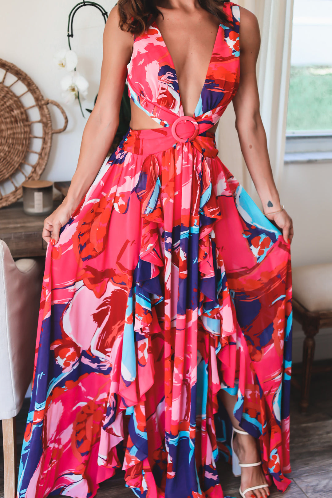 El vestido largo Sáhara
