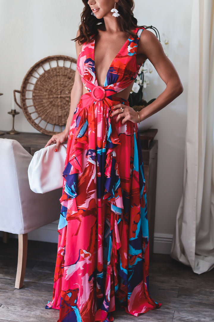 El vestido largo Sáhara