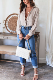 The Aria Button Down Blouse