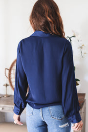 The Aria Button Down Blouse