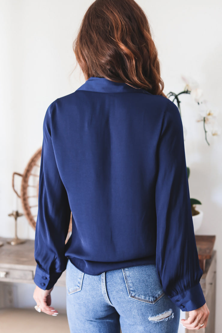 The Aria Button Down Blouse